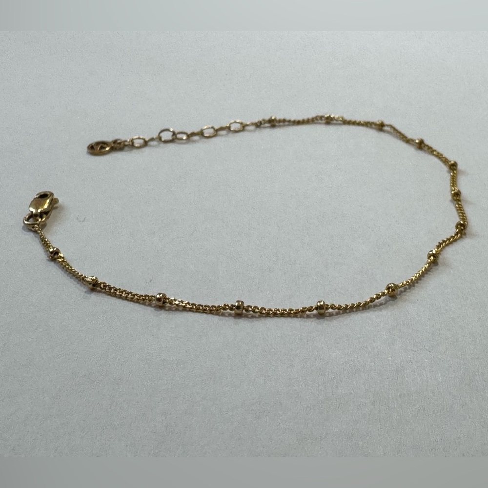 Mejuri 14k Gold Spheres Chain Bracelet